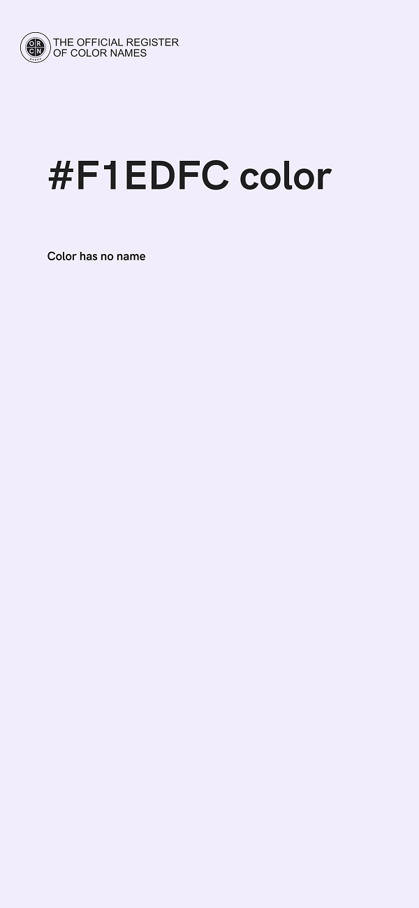 #F1EDFC color image