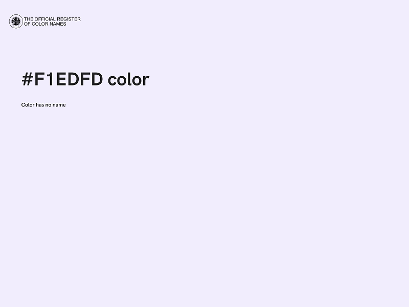 #F1EDFD color image