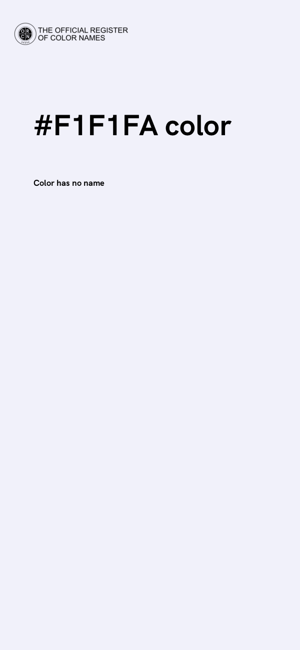 #F1F1FA color image