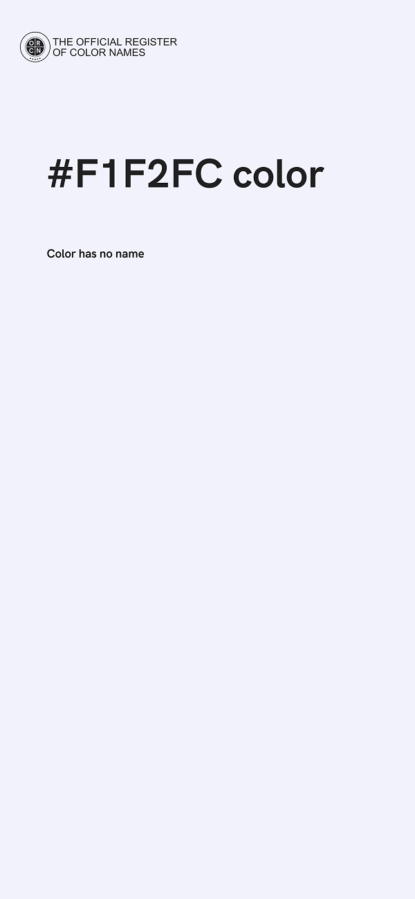 #F1F2FC color image
