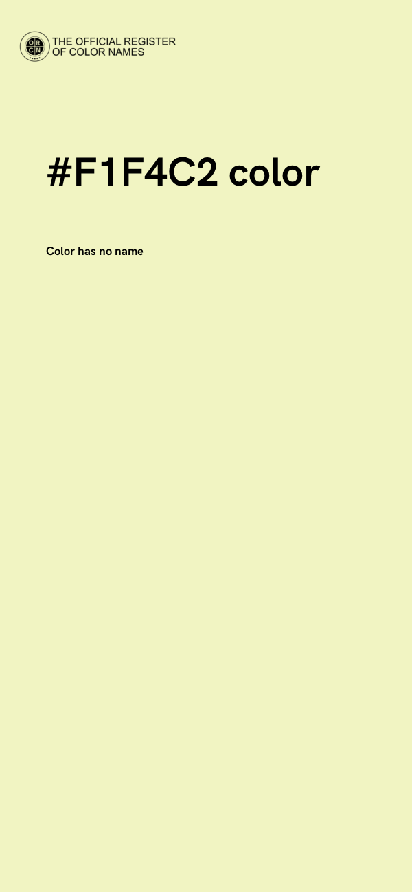 #F1F4C2 color image