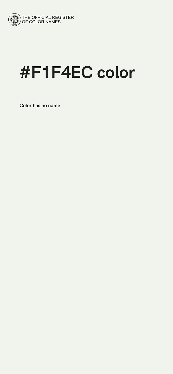 #F1F4EC color image