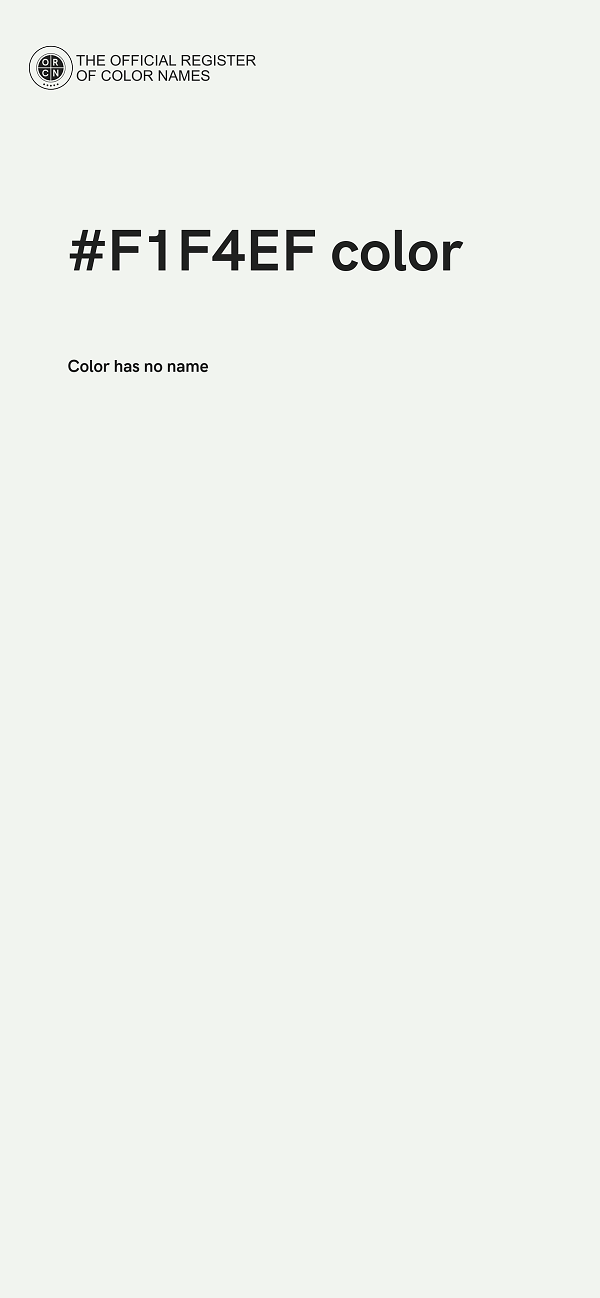 #F1F4EF color image