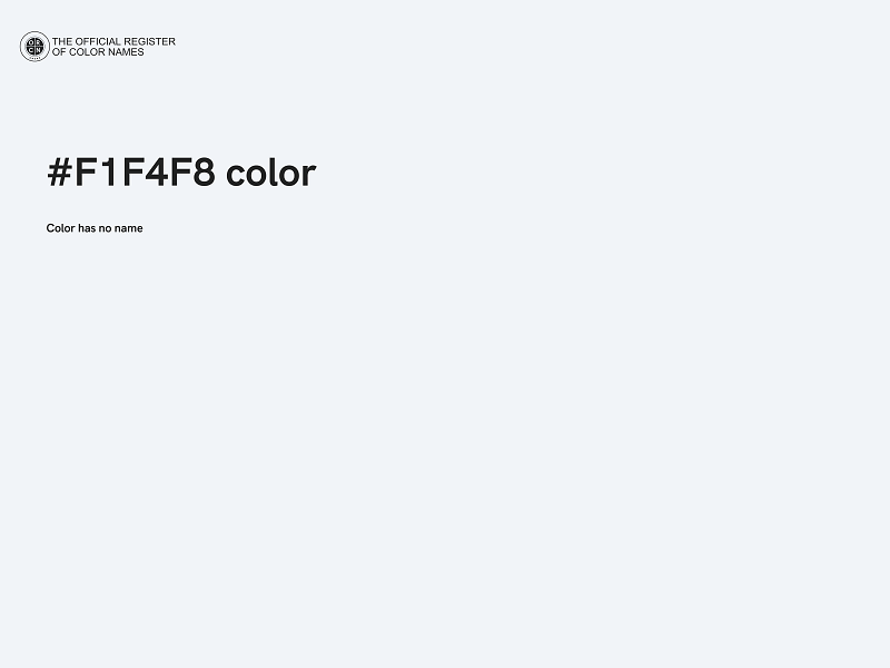 #F1F4F8 color image