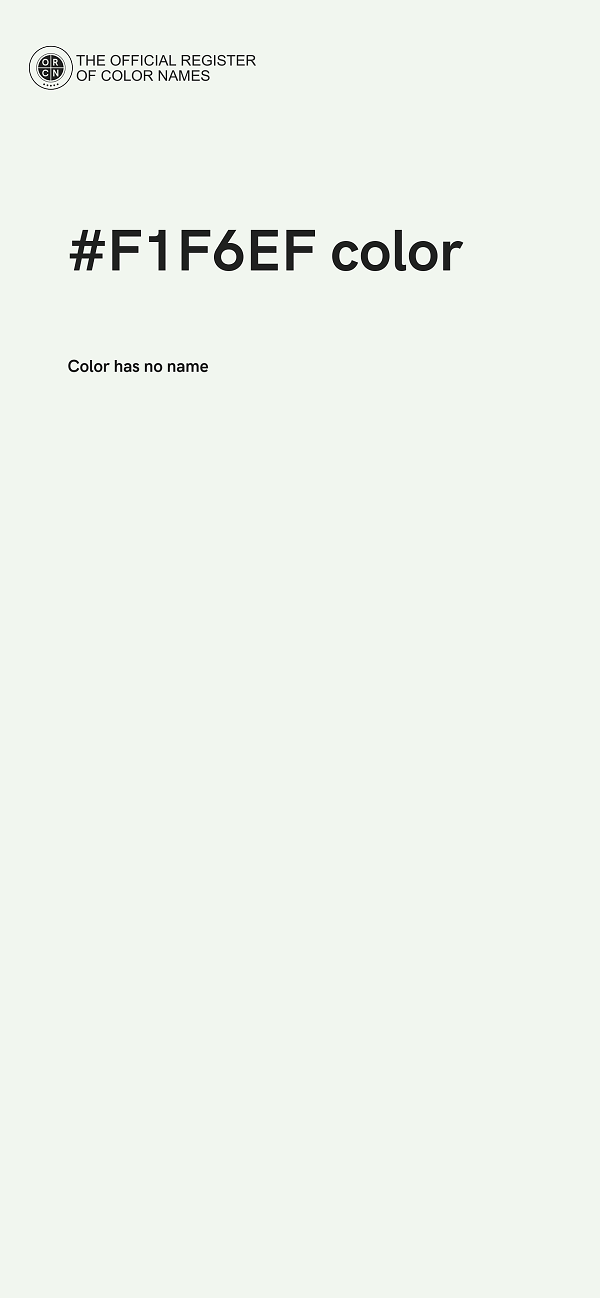#F1F6EF color image