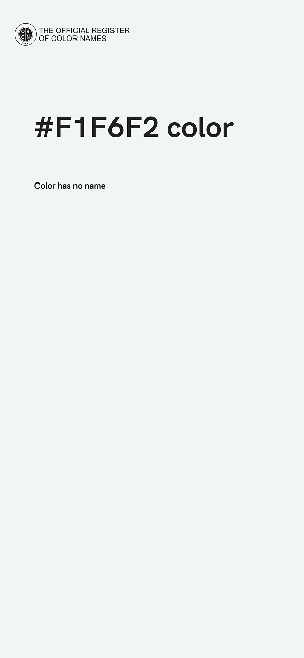 #F1F6F2 color image