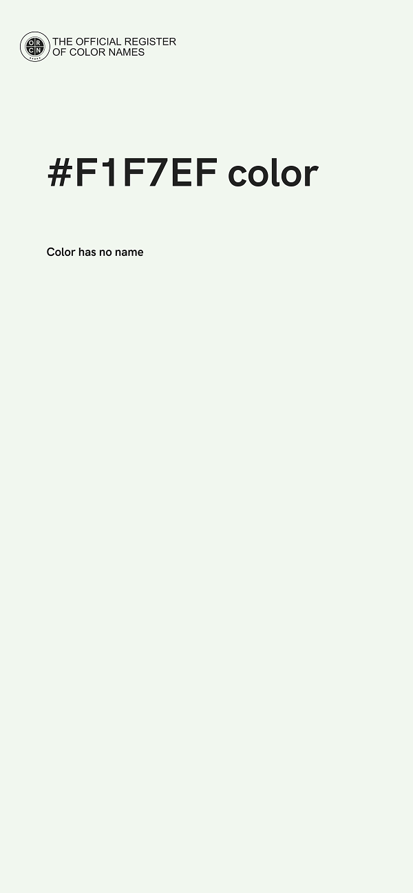 #F1F7EF color image