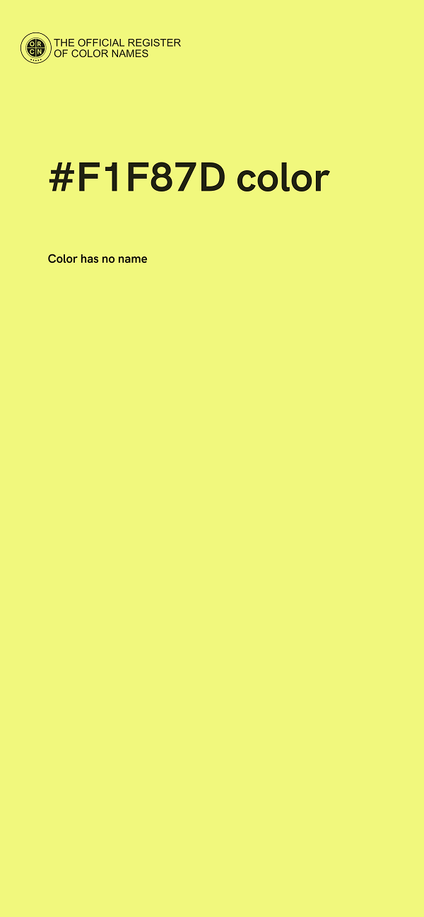 #F1F87D color image