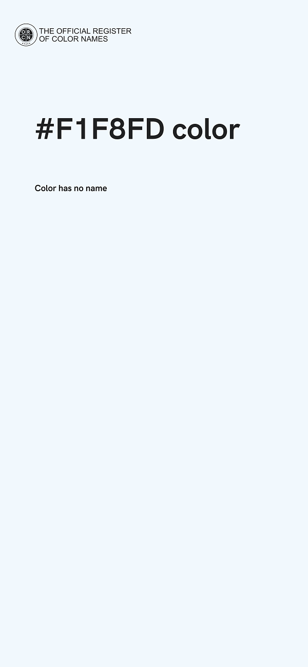 #F1F8FD color image