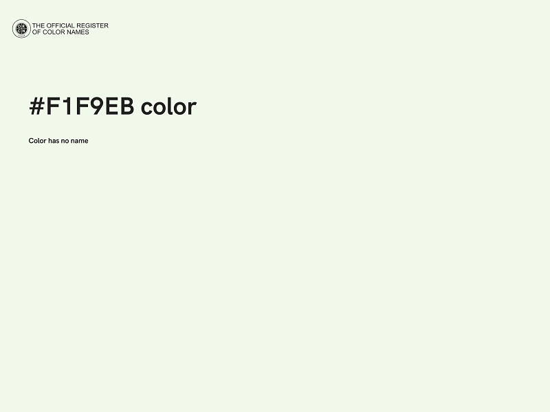 #F1F9EB color image