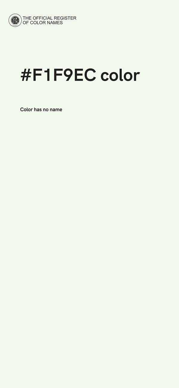 #F1F9EC color image