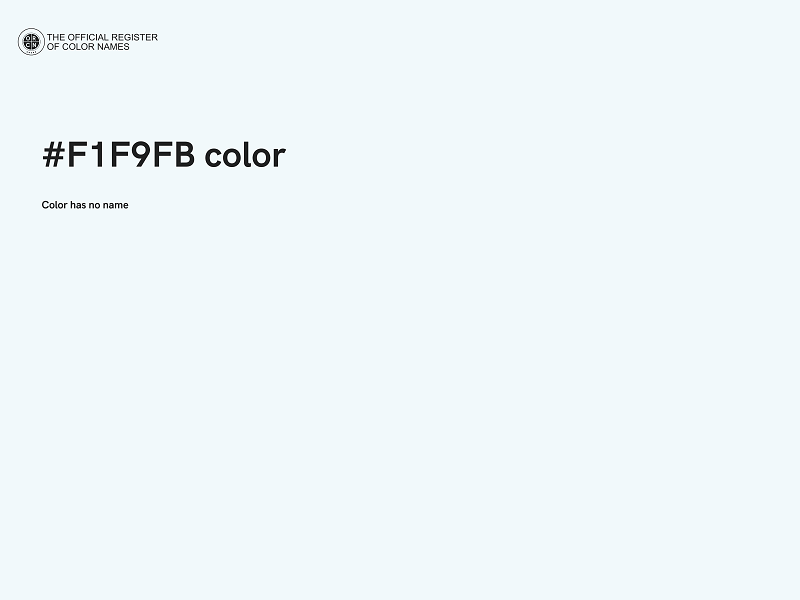 #F1F9FB color image