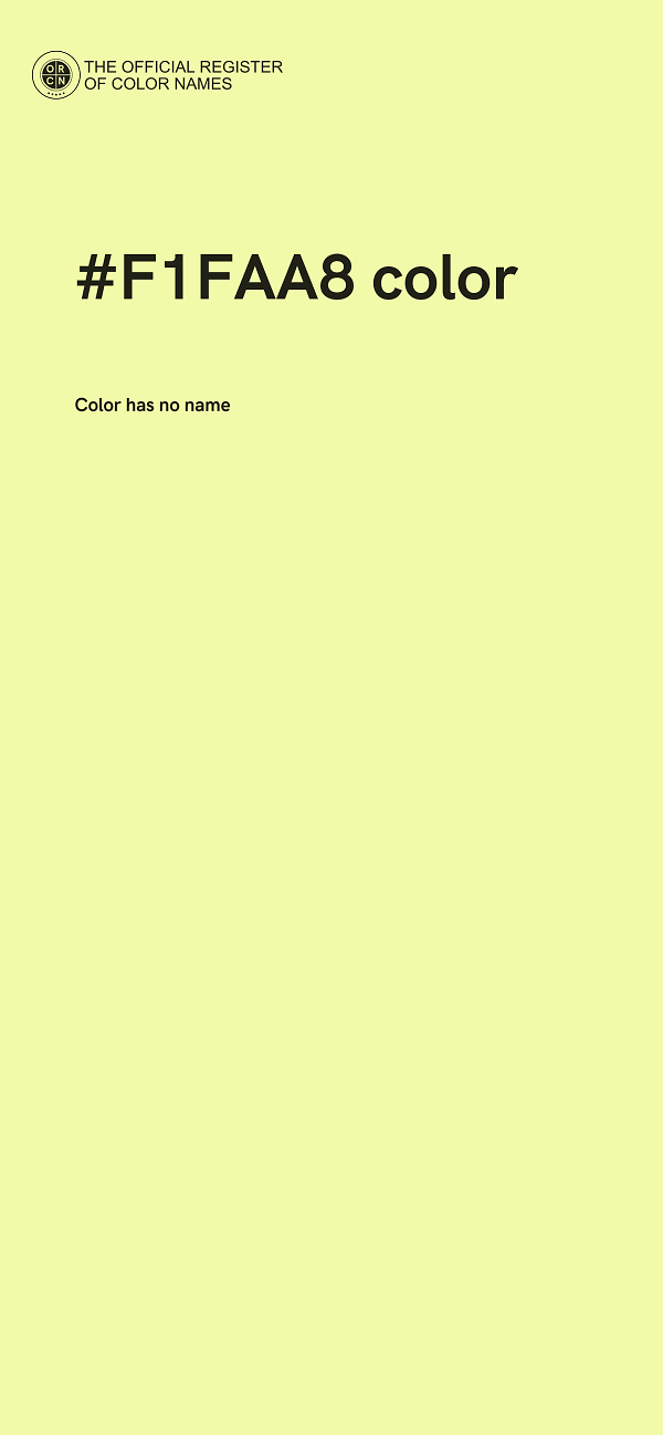 #F1FAA8 color image