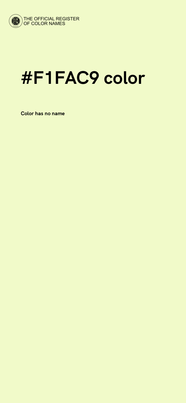 #F1FAC9 color image