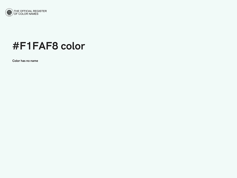 #F1FAF8 color image