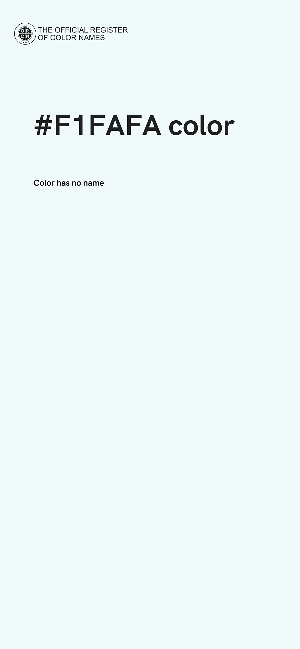 #F1FAFA color image