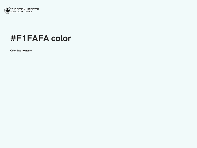 #F1FAFA color image