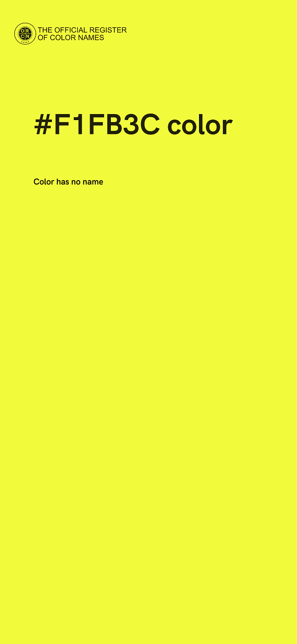 #F1FB3C color image