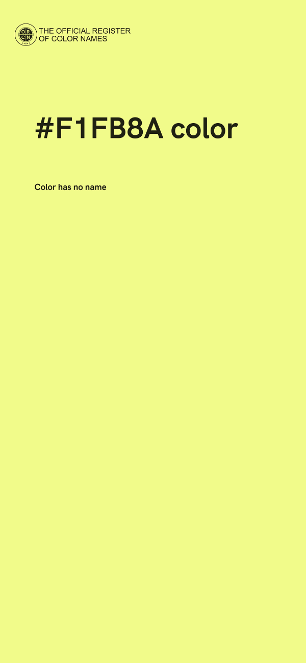 #F1FB8A color image