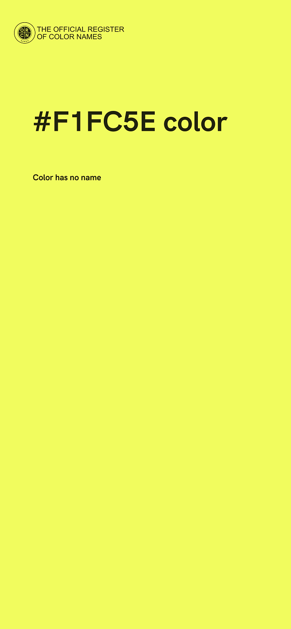 #F1FC5E color image