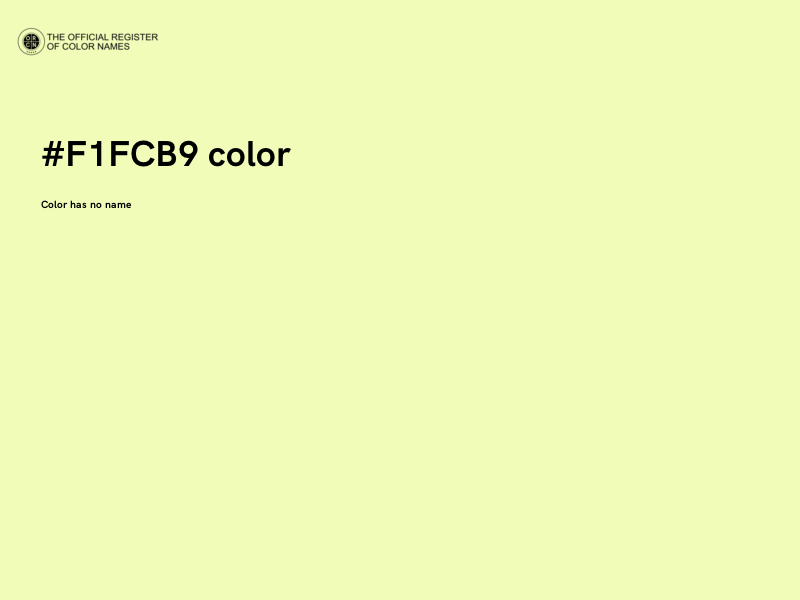 #F1FCB9 color image