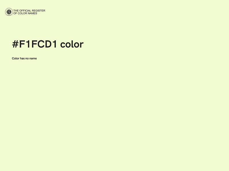 #F1FCD1 color image