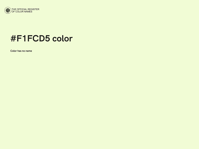 #F1FCD5 color image