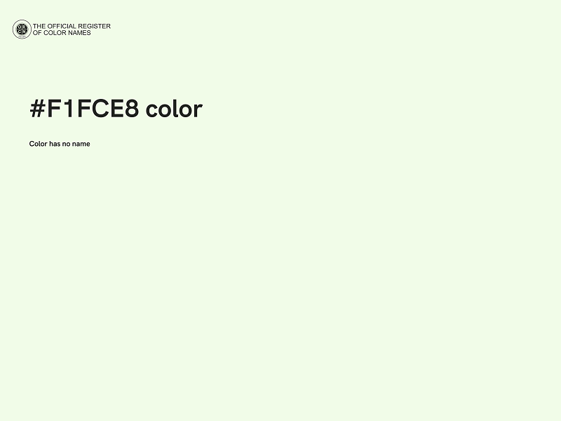 #F1FCE8 color image