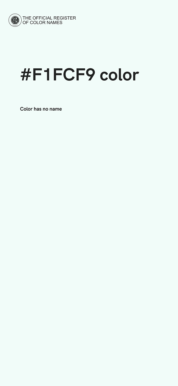 #F1FCF9 color image