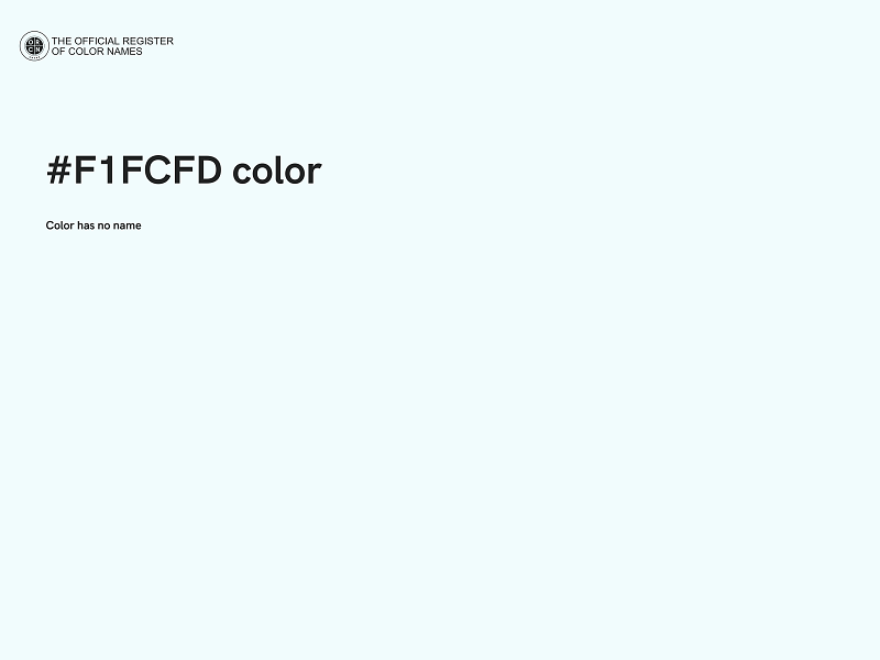 #F1FCFD color image