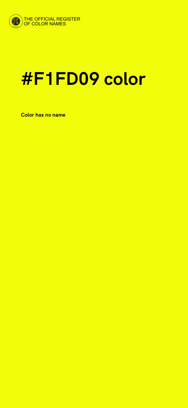 #F1FD09 color image