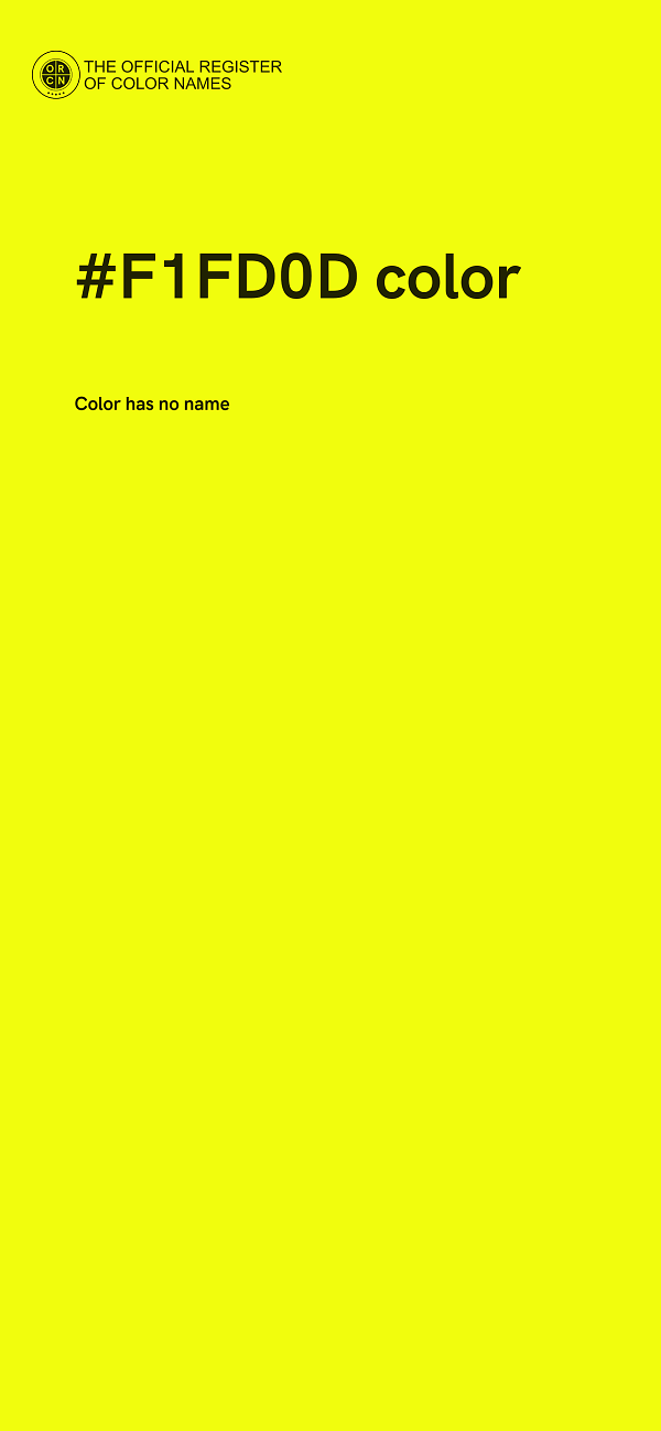 #F1FD0D color image