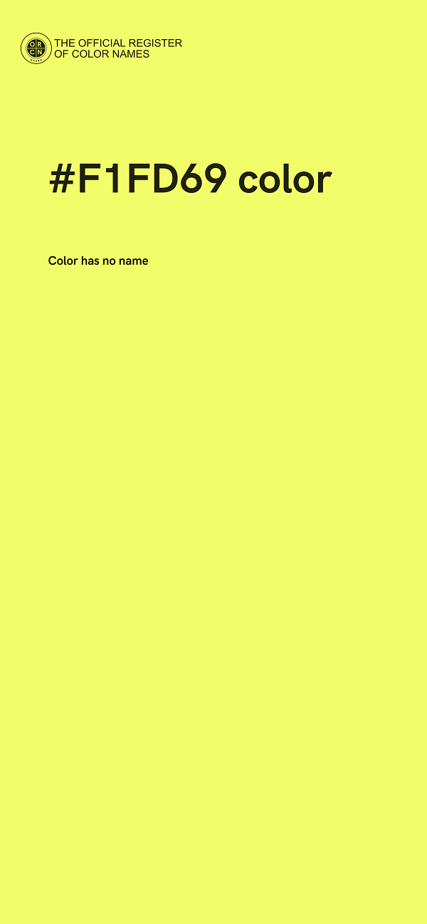 #F1FD69 color image