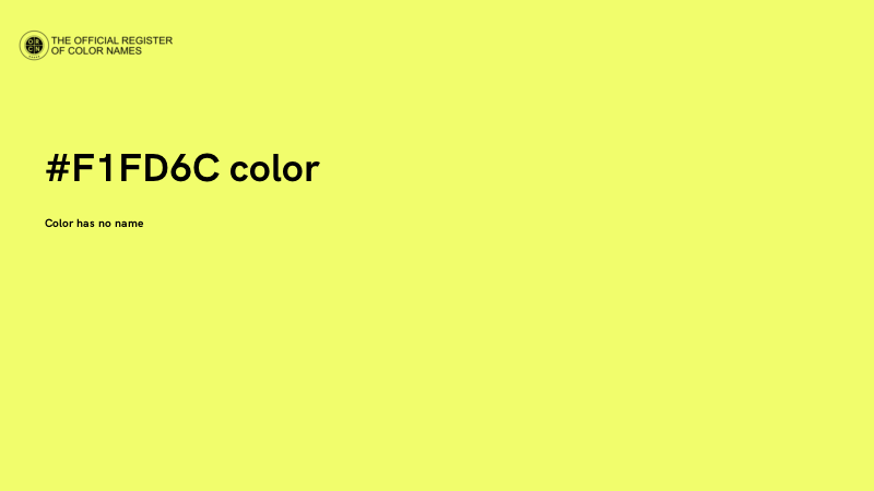 #F1FD6C color image