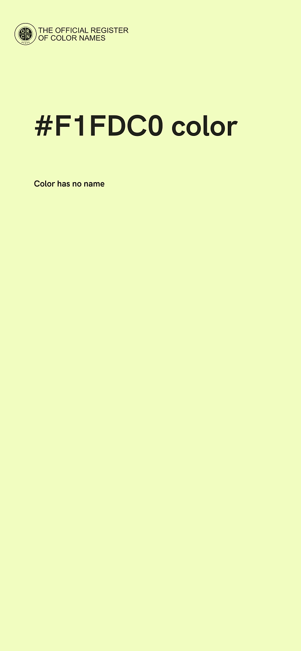 #F1FDC0 color image