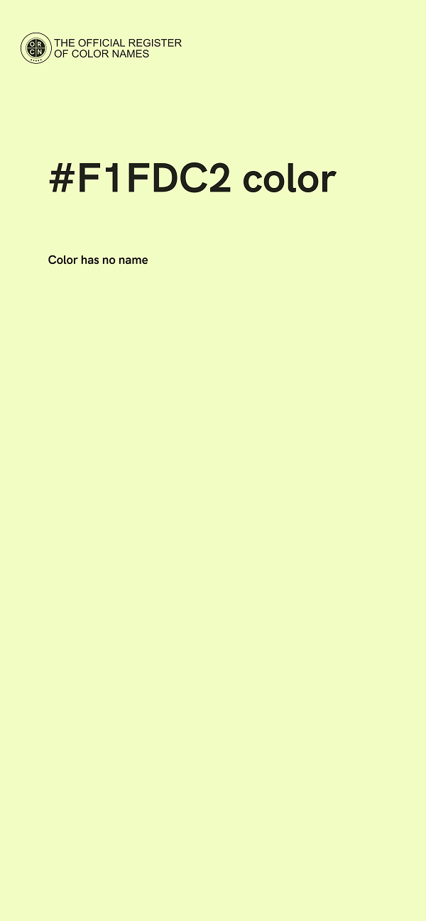 #F1FDC2 color image