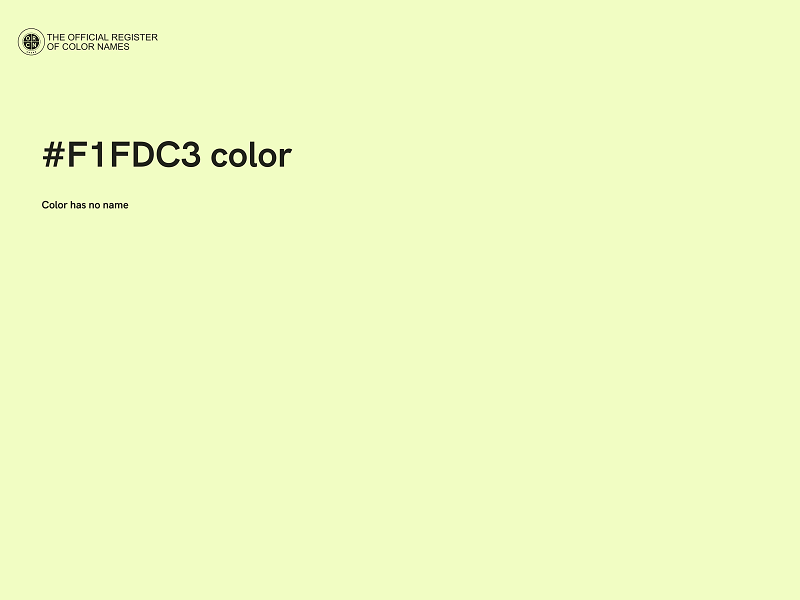 #F1FDC3 color image