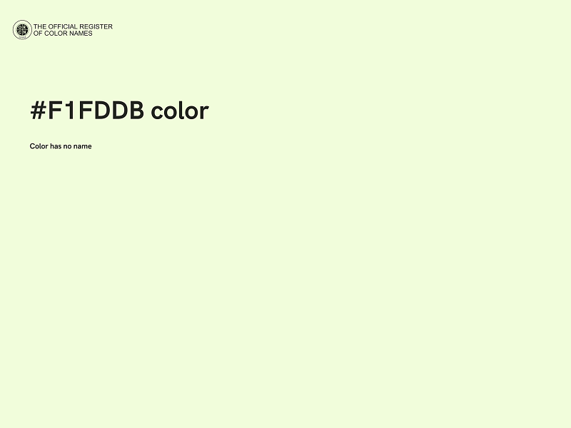 #F1FDDB color image