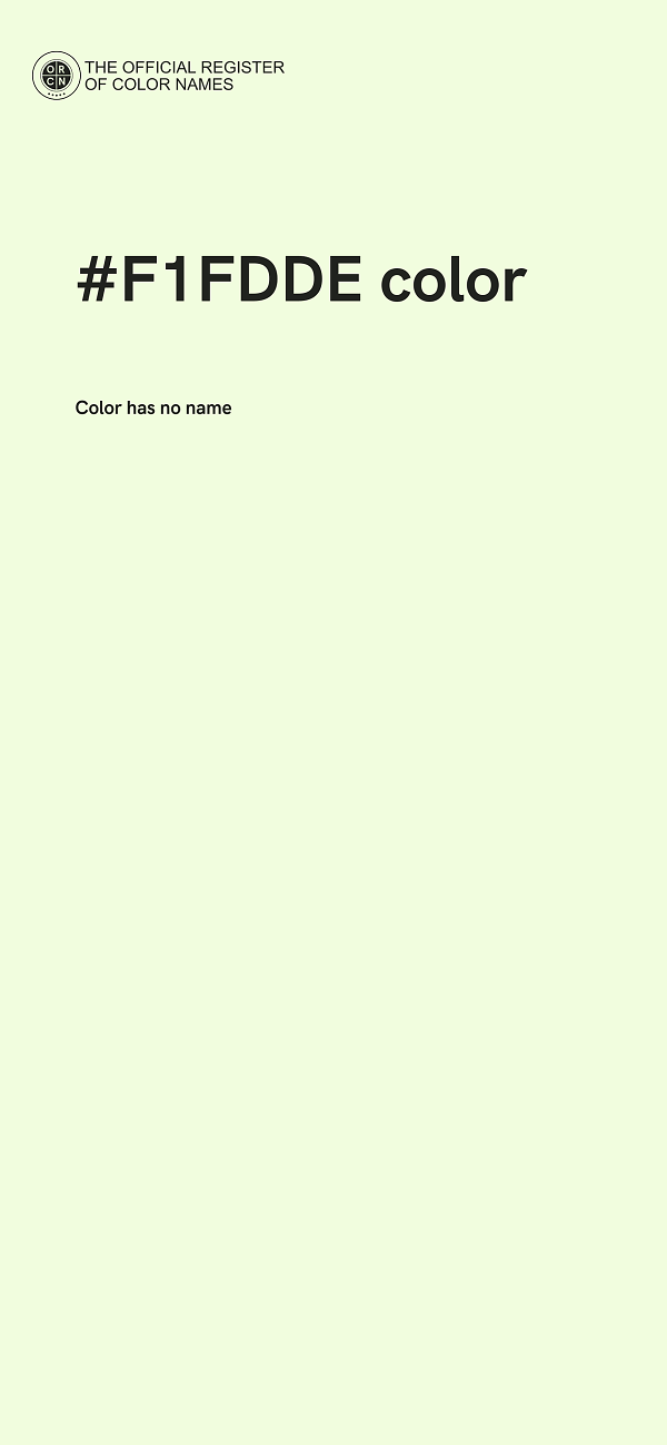#F1FDDE color image
