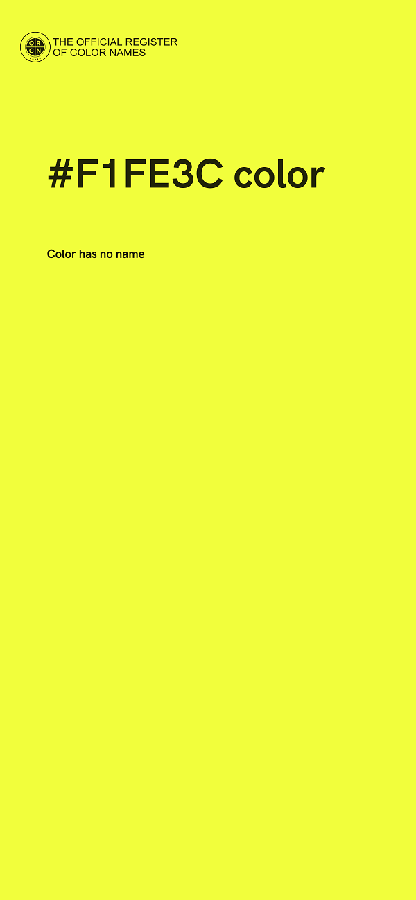 #F1FE3C color image