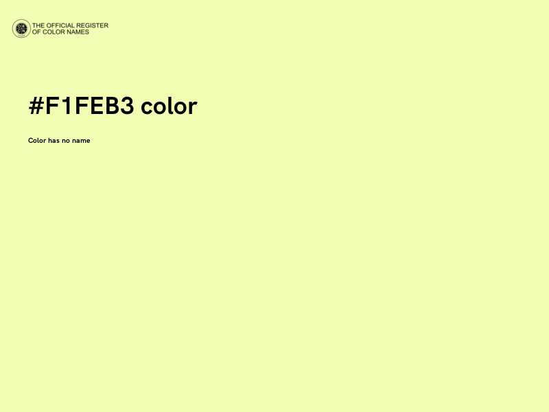 #F1FEB3 color image