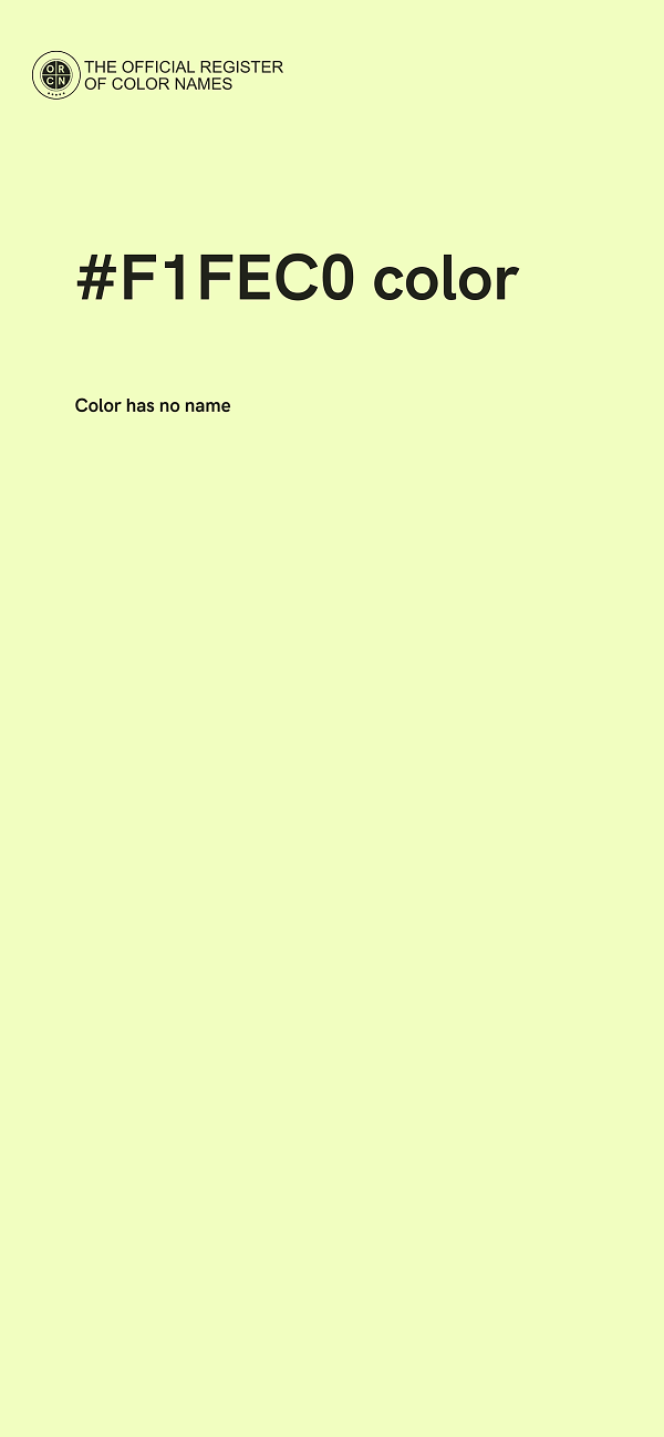 #F1FEC0 color image
