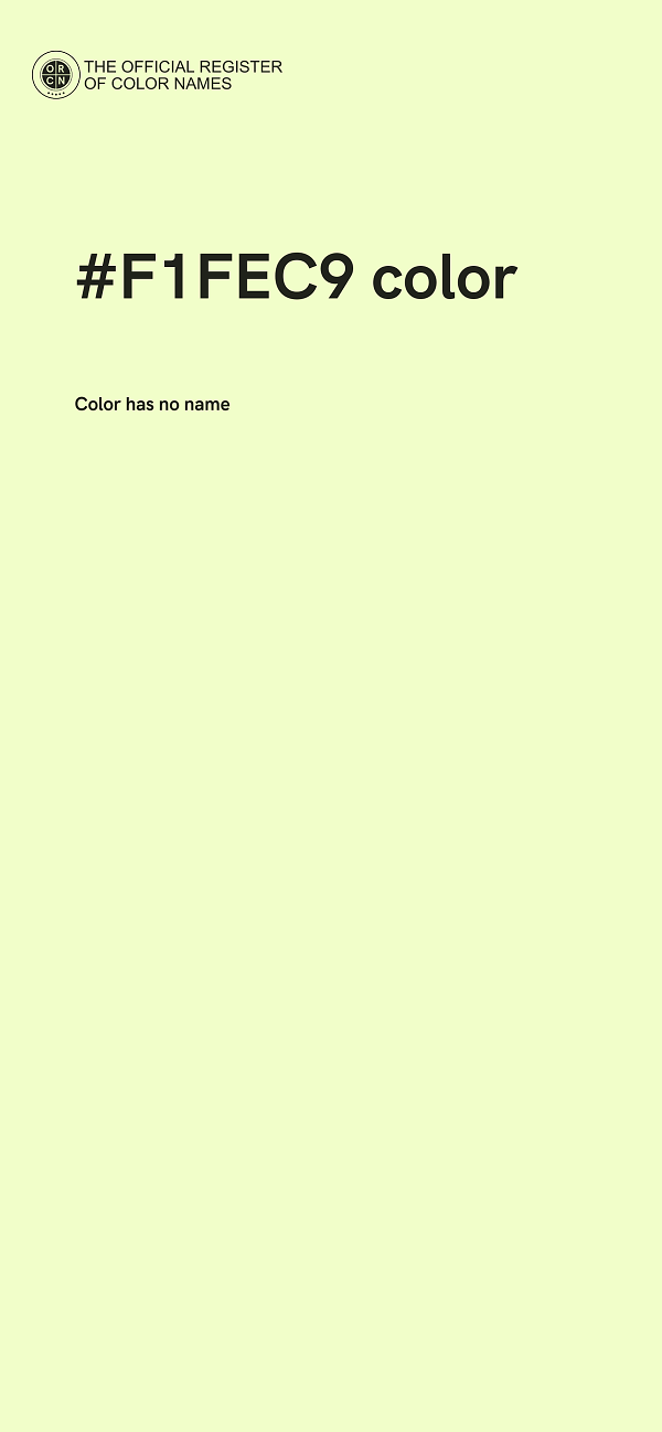 #F1FEC9 color image