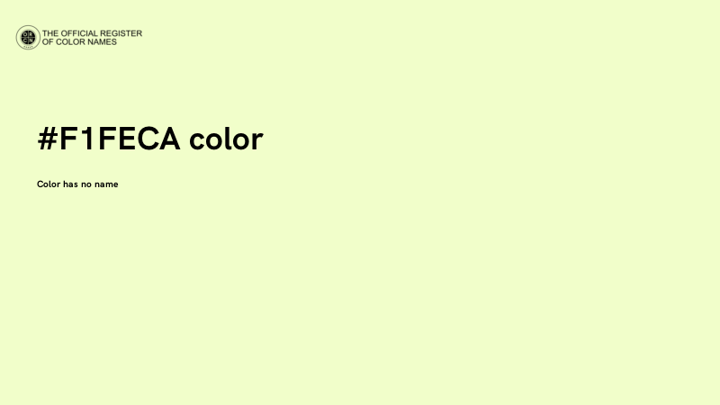 #F1FECA color image