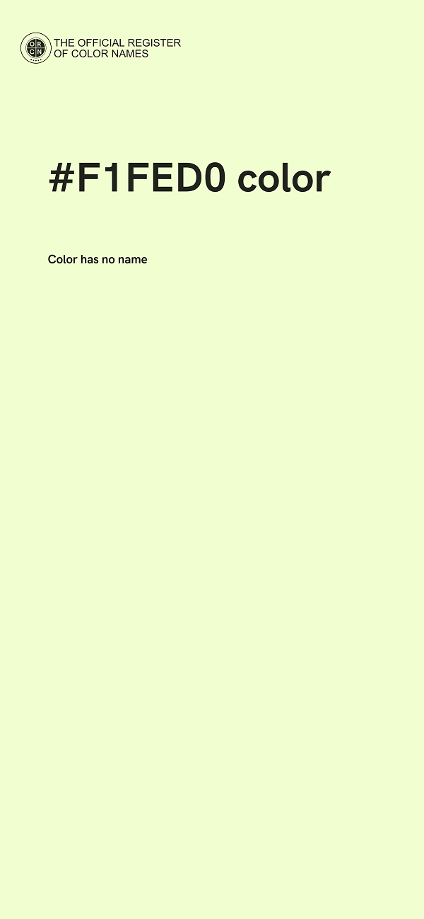 #F1FED0 color image