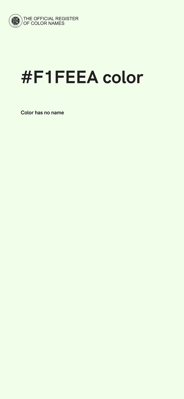 #F1FEEA color image