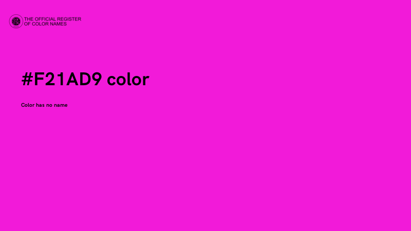 #F21AD9 color image