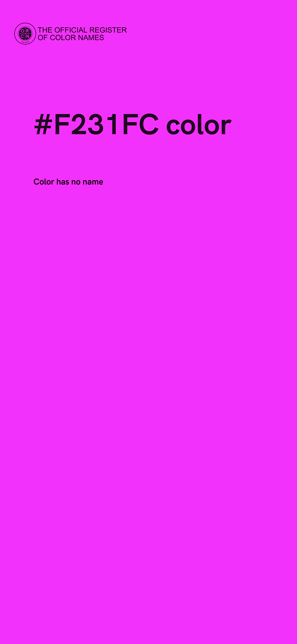#F231FC color image