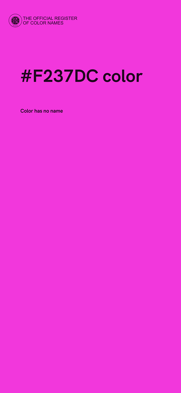 #F237DC color image