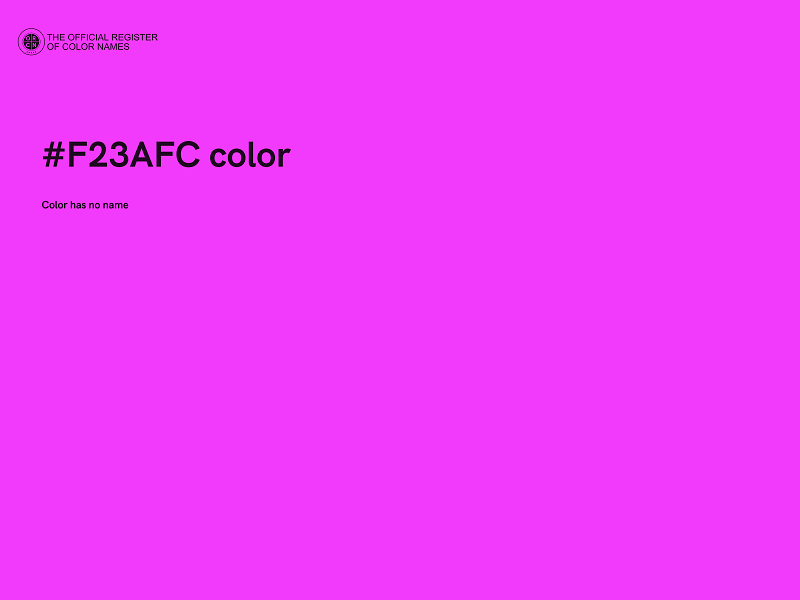 #F23AFC color image